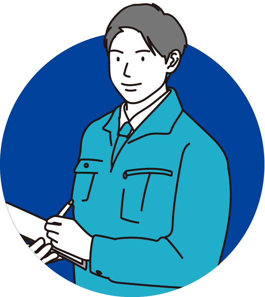 先輩イラスト