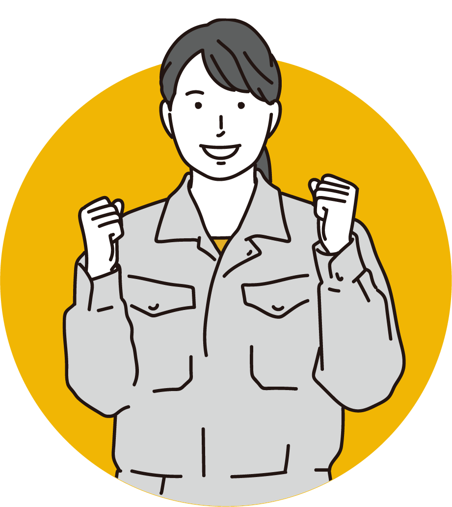 先輩イラスト