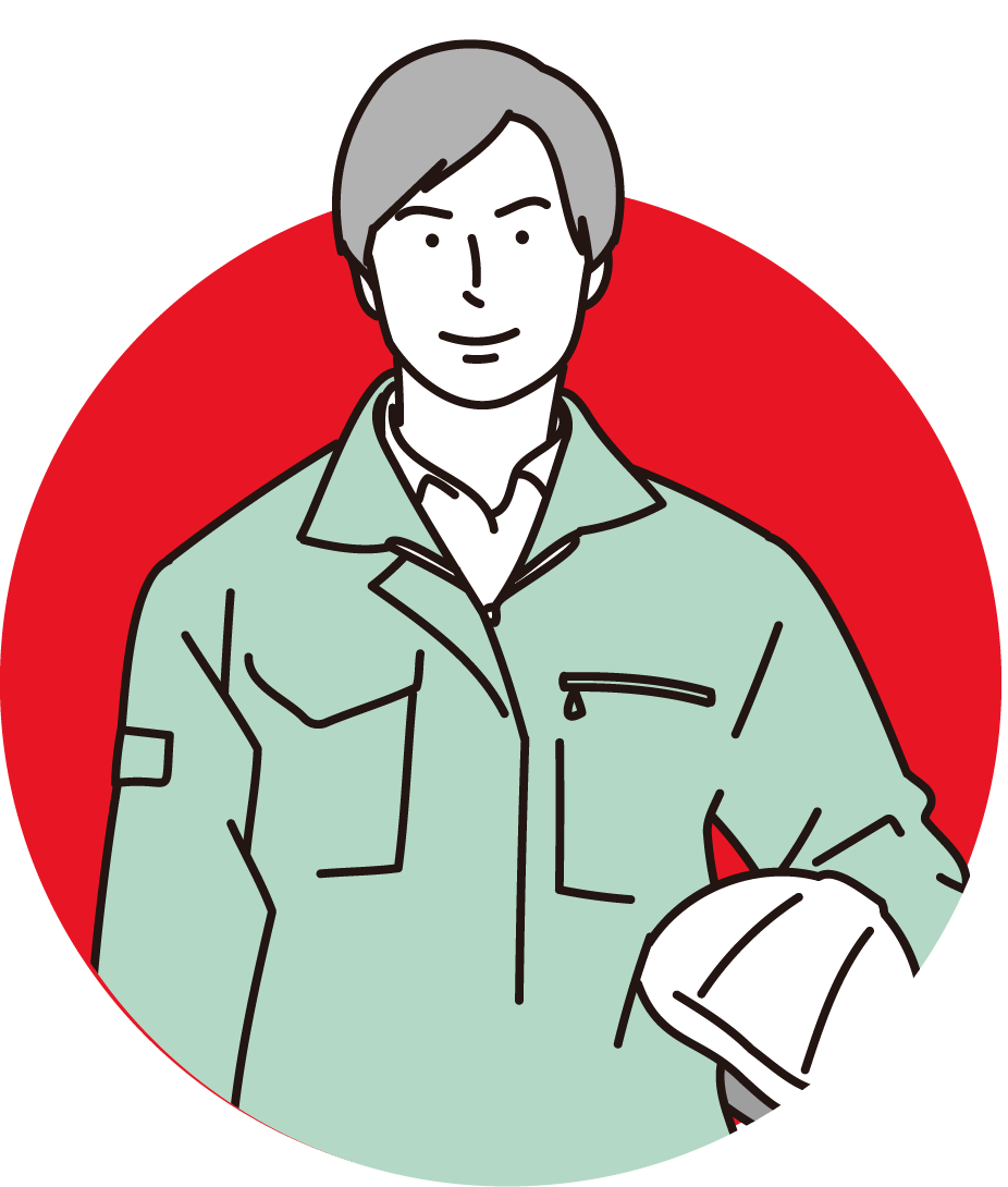先輩イラスト